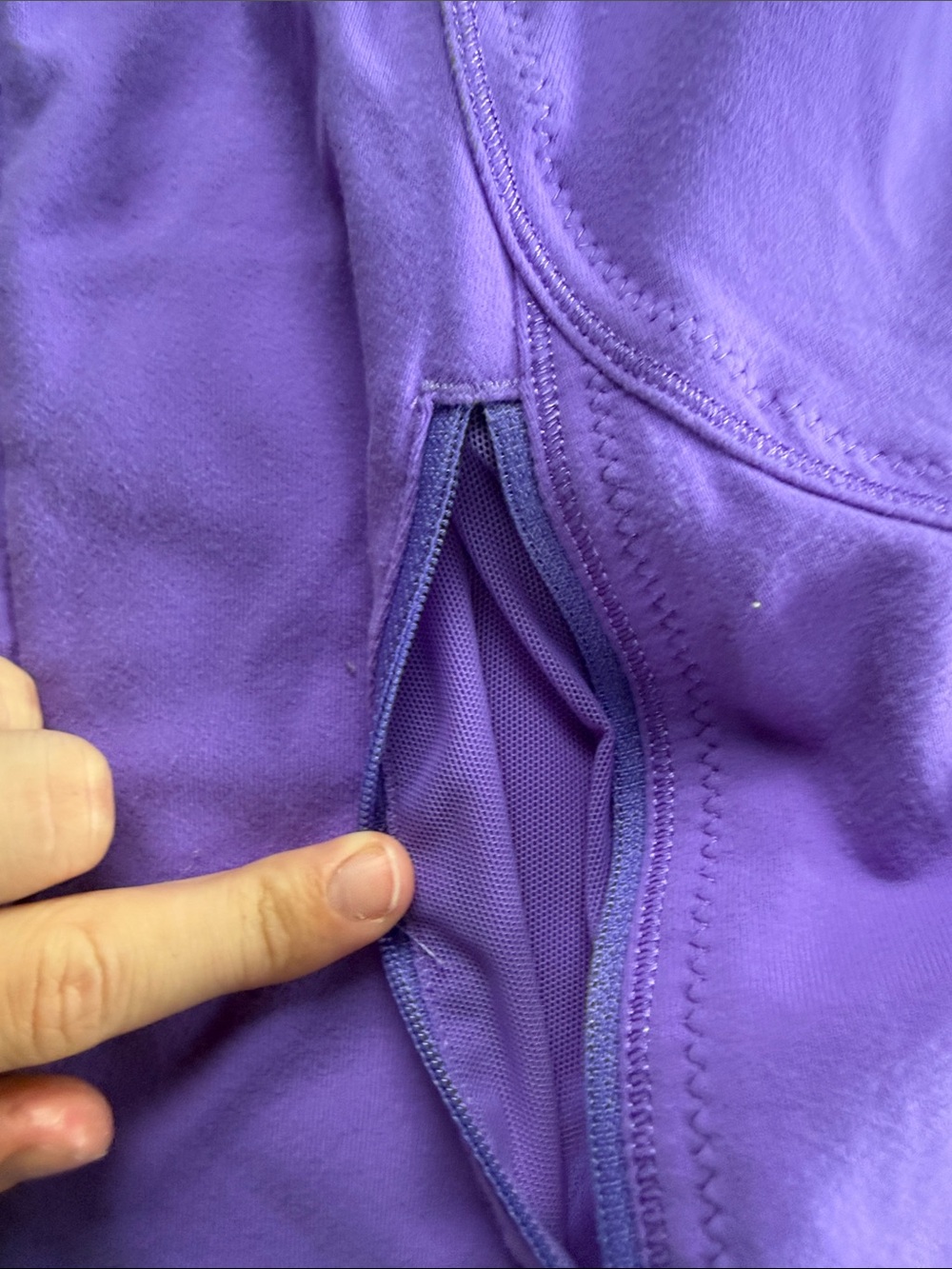 Lulemon RARE Lavender Full-Zip Jacket barley used - Picture 4 of 7